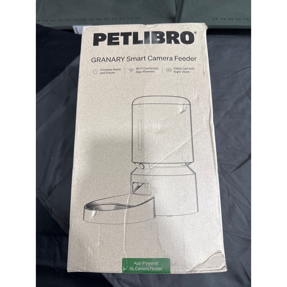 PETLIBRO Granary Smart Camera Auto Pet Feeder 5L Wi-Fi 1080p